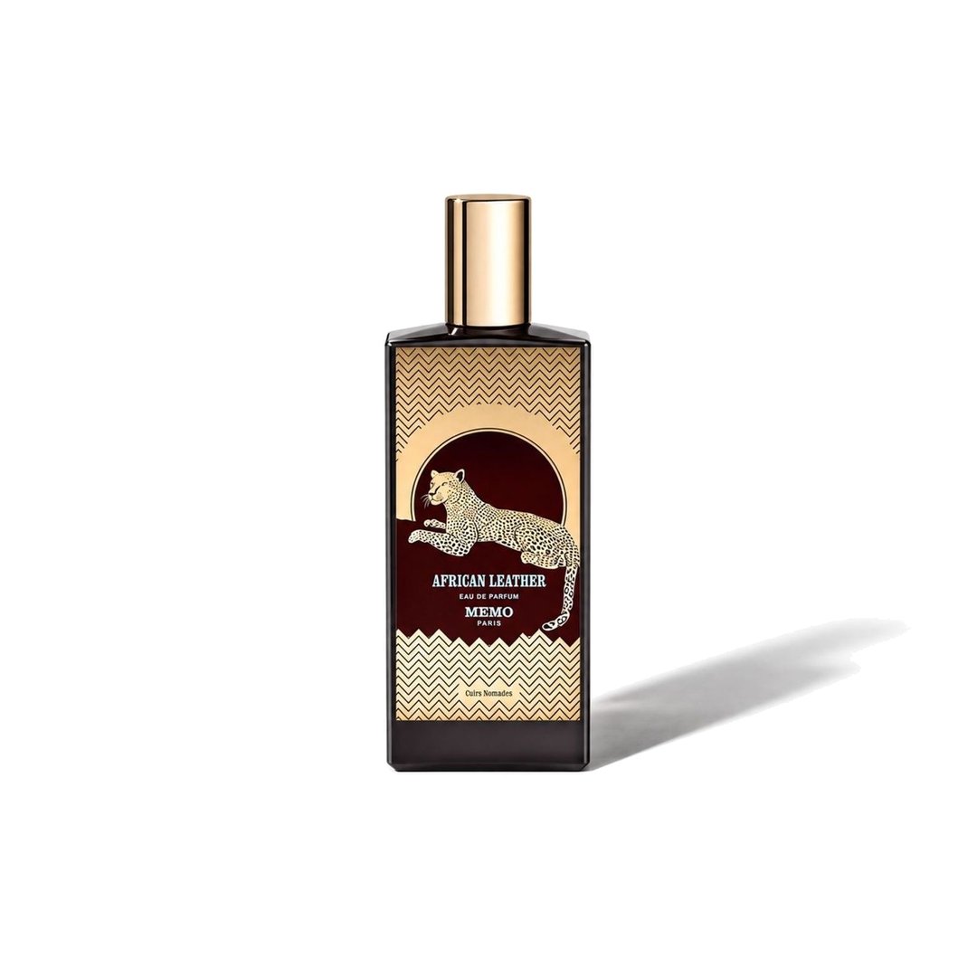 African Leather by Memo Paris, bottle casting a soft shadow, photo 1 of 6