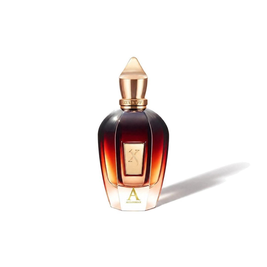 Alexandria II by Xerjoff, bottle casting a soft shadow, photo 1 of 6