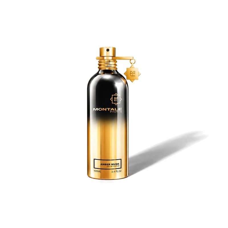 Amber Musk by Montale, bottle casting a soft shadow
