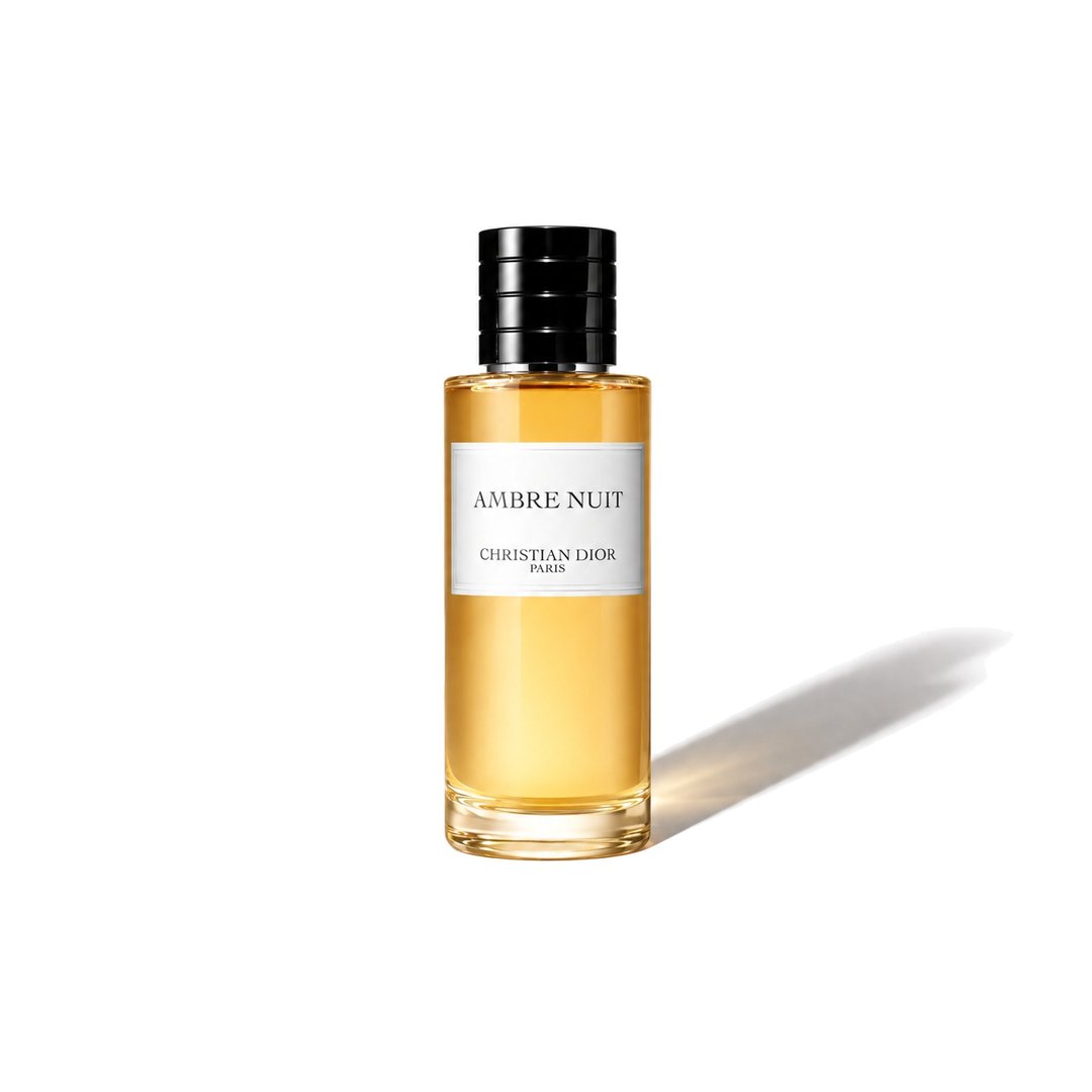 Ambre Nuit by Dior, bottle casting a soft shadow, photo 1 of 6