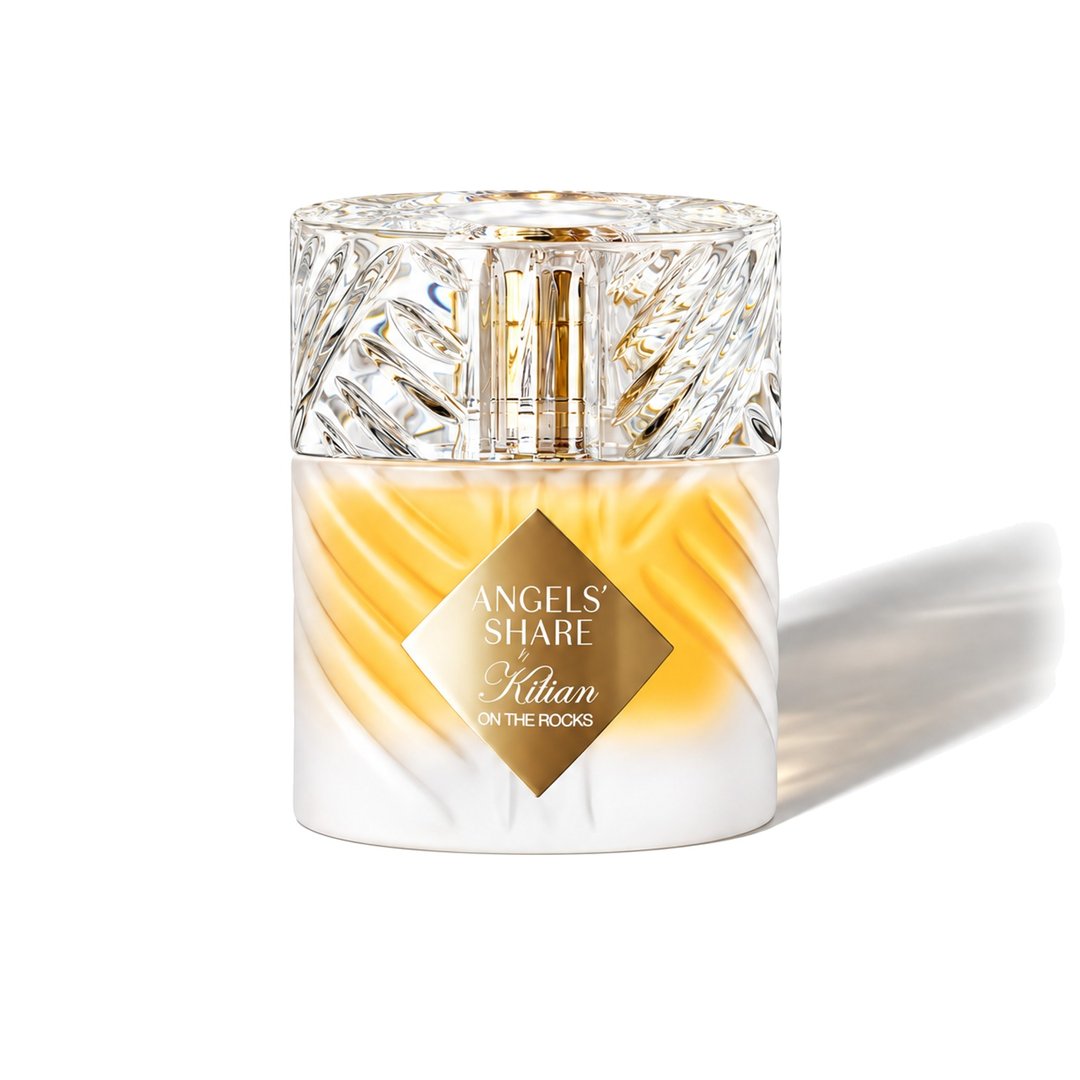 Angels' Share On The Rocks by By Kilian, bottle casting a soft shadow, photo 1 of 6