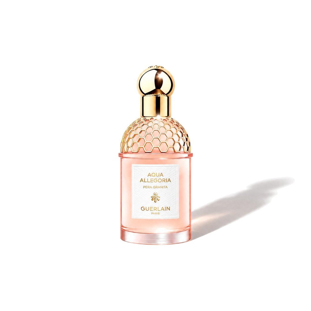 Aqua Allegoria Pera Granita by Guerlain, bottle casting a soft shadow, photo 1 of 6
