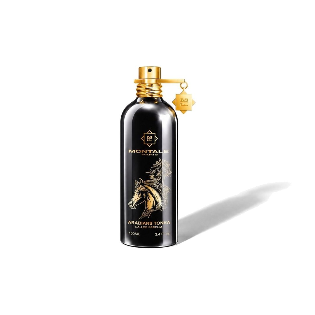Arabians Tonka by Montale, bottle casting a soft shadow, photo 1 of 6