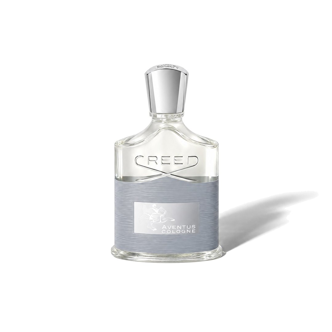 Aventus Cologne by Creed, bottle casting a soft shadow, photo 1 of 6