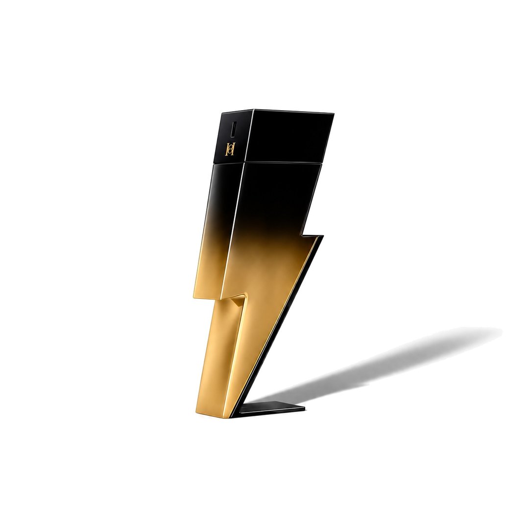 Bad Boy Extreme by Carolina Herrera, bottle casting a soft shadow, photo 1 of 6