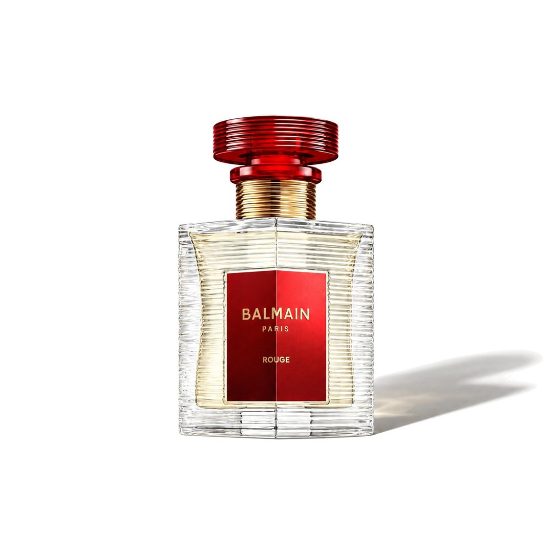 Balmain Rouge Eau de Toilette, flakon s jemným stínem, fotka 1 z 6