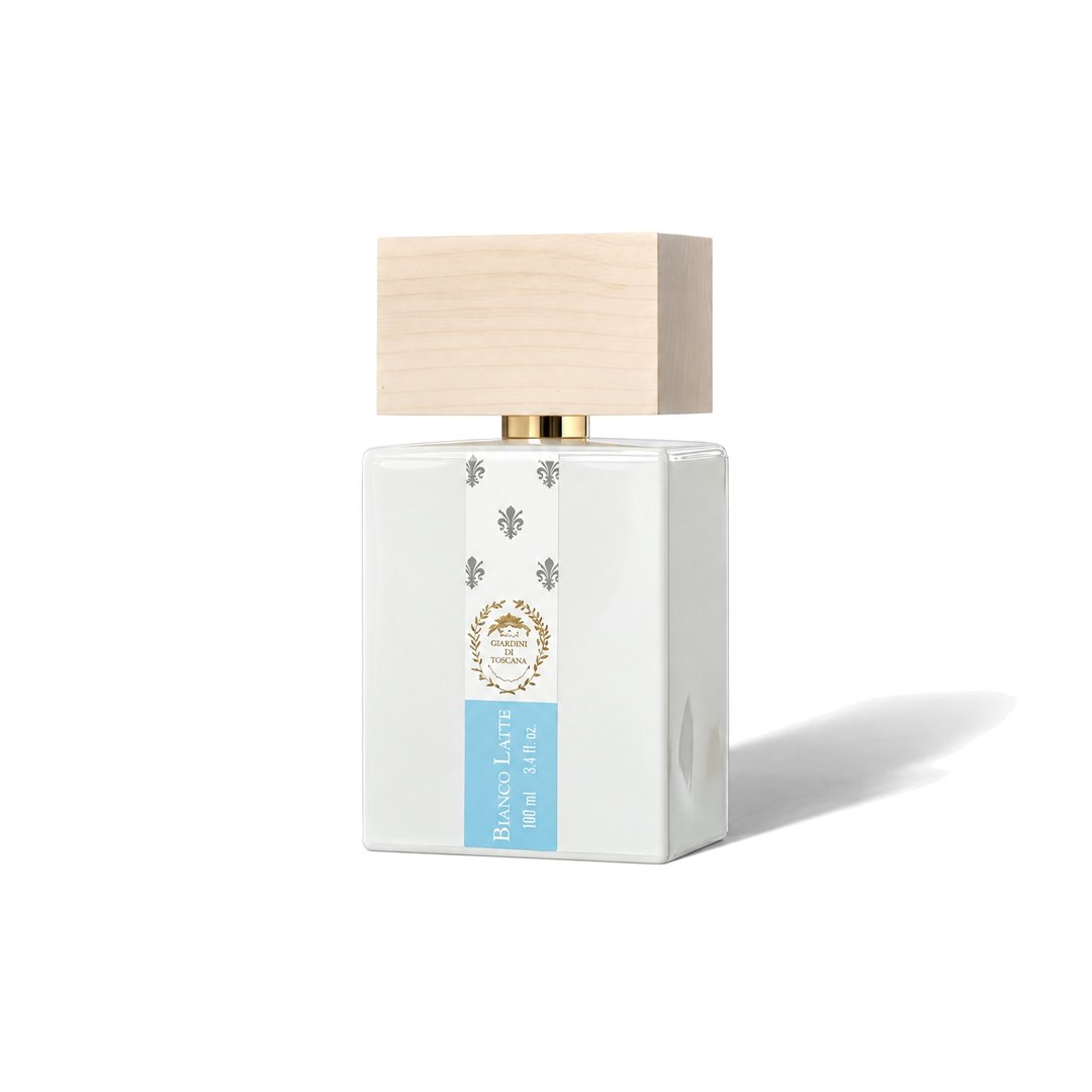 Bianco Latte by Giardini di Toscana, bottle casting a soft shadow, photo 1 of 6