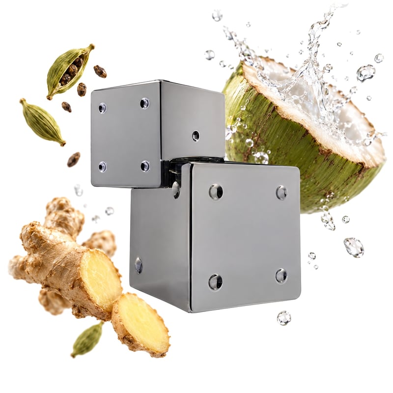 Your Turn de la Billie Eilish, flacon alături de notele principale: Cardamom, Ghimbir și Apă de cocos
