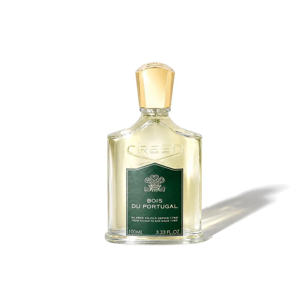 Bois du Portugal by Creed, bottle casting a soft shadow, photo 1 of 6