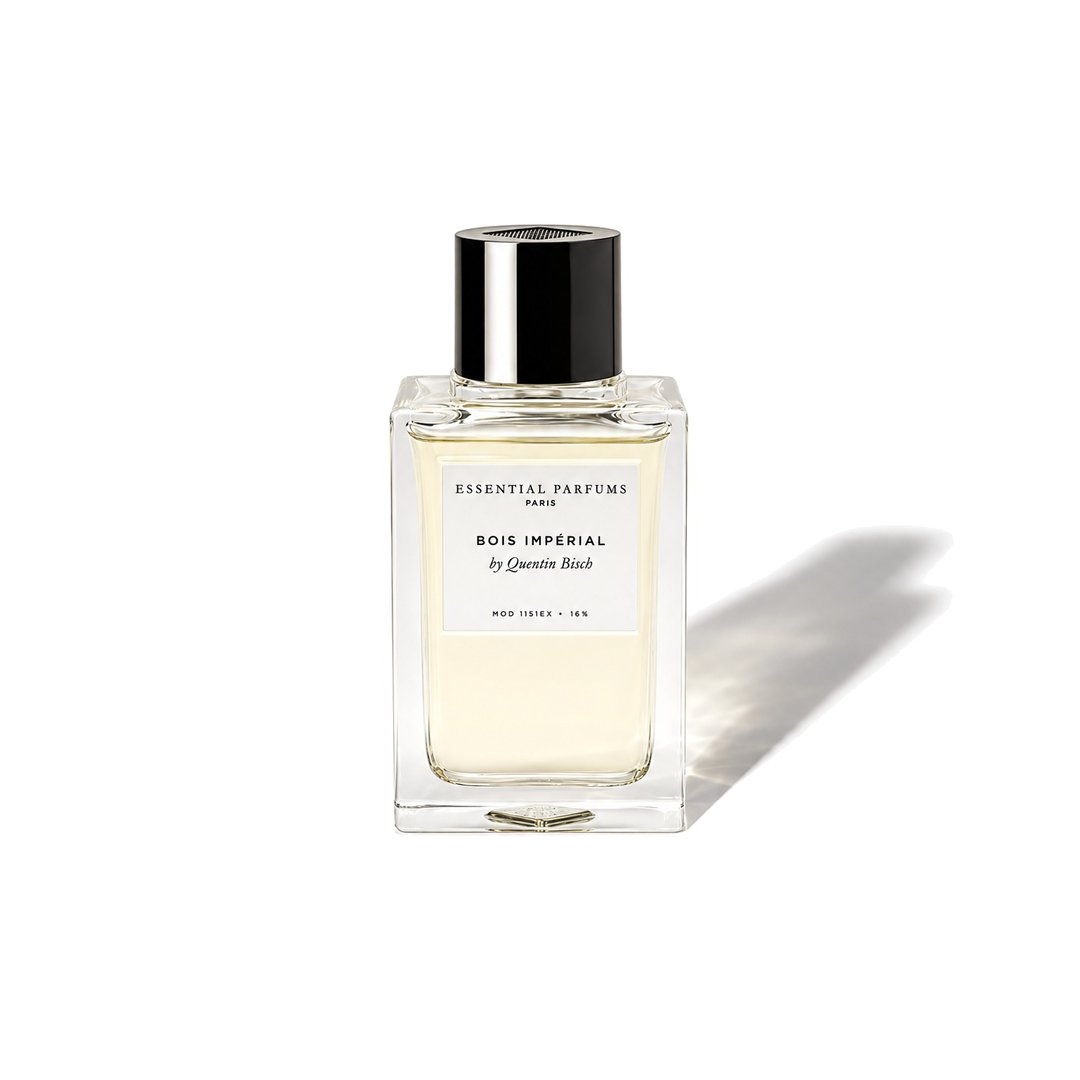 Bois Impérial by Essential Parfums, bottle casting a soft shadow, photo 1 of 6