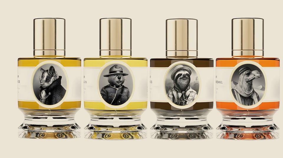 Parfumeflasker fra Zoologist