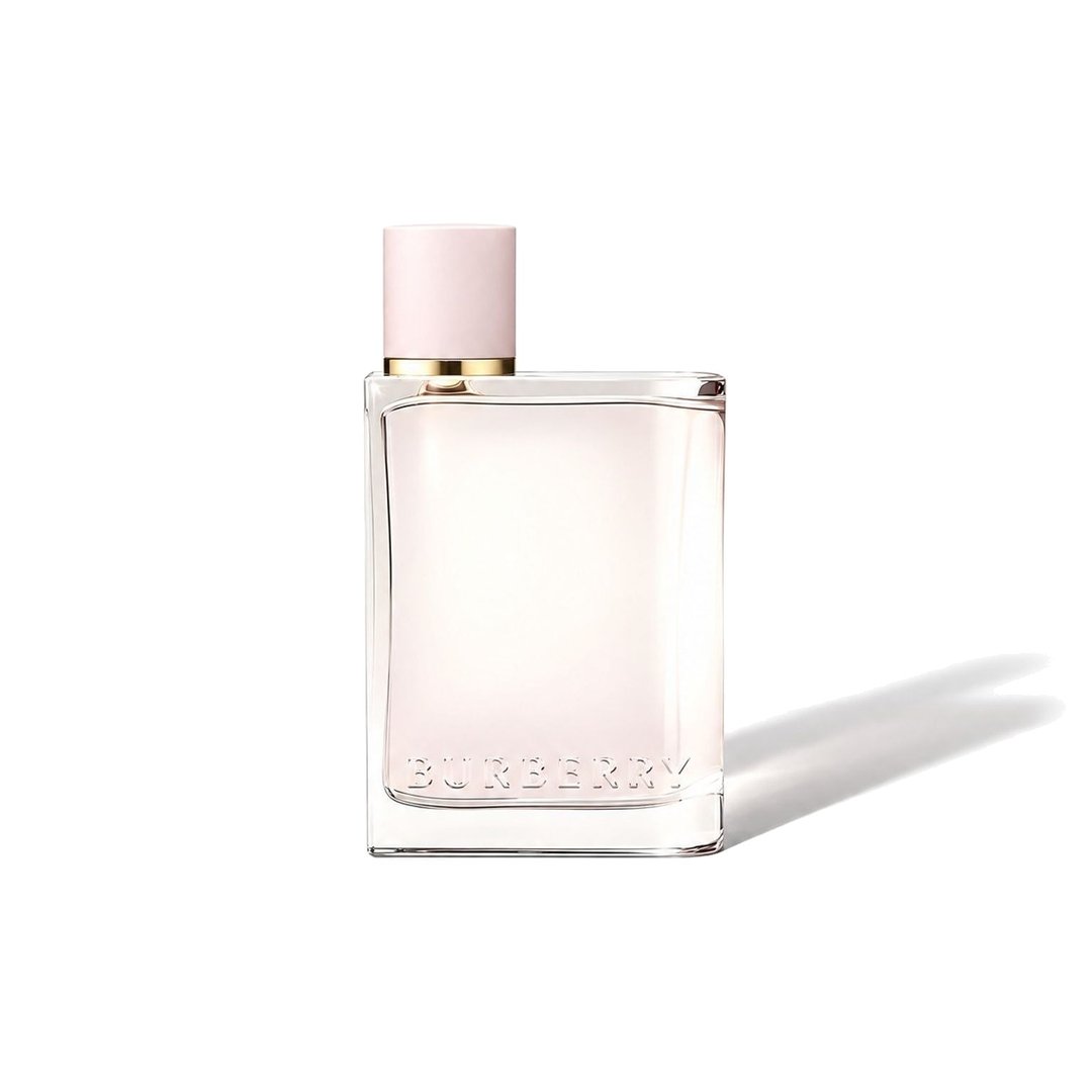 Burberry Her by Burberry, bottle casting a soft shadow, photo 1 of 6