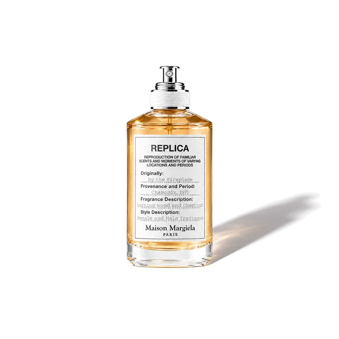 By the Fireplace by Maison Margiela, bottle casting a soft shadow, photo 1 of 6