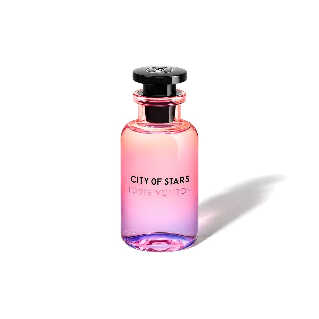 City of Stars by Louis Vuitton, bottle casting a soft shadow, photo 1 of 6