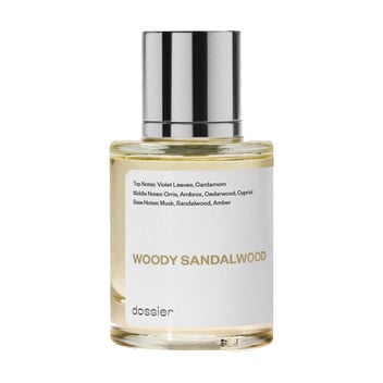Flacon de Woody Sandalwood de Dossier