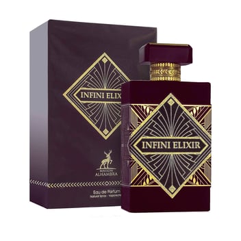 Frasco de Infini Elixir de Maison Alhambra