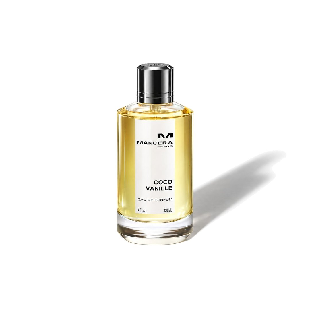 Coco Vanille by Mancera, bottle casting a soft shadow, photo 1 of 6