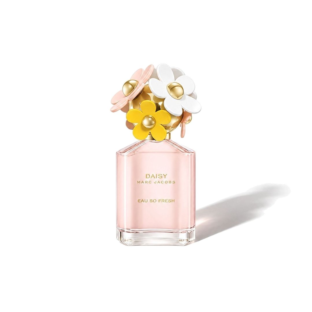Daisy Eau So Fresh by Marc Jacobs, bottle casting a soft shadow, photo 1 of 6