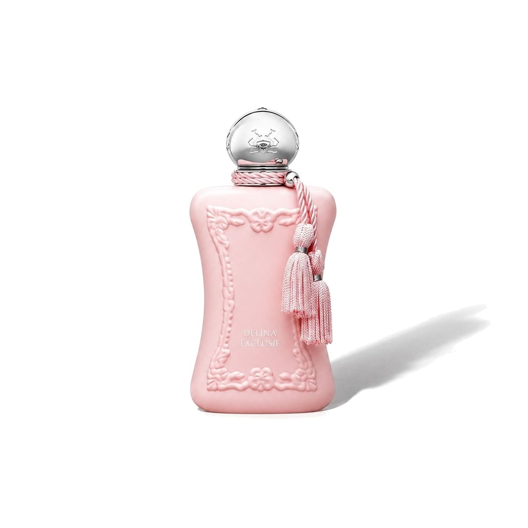 Delina Exclusif by Parfums de Marly, bottle casting a soft shadow, photo 1 of 6