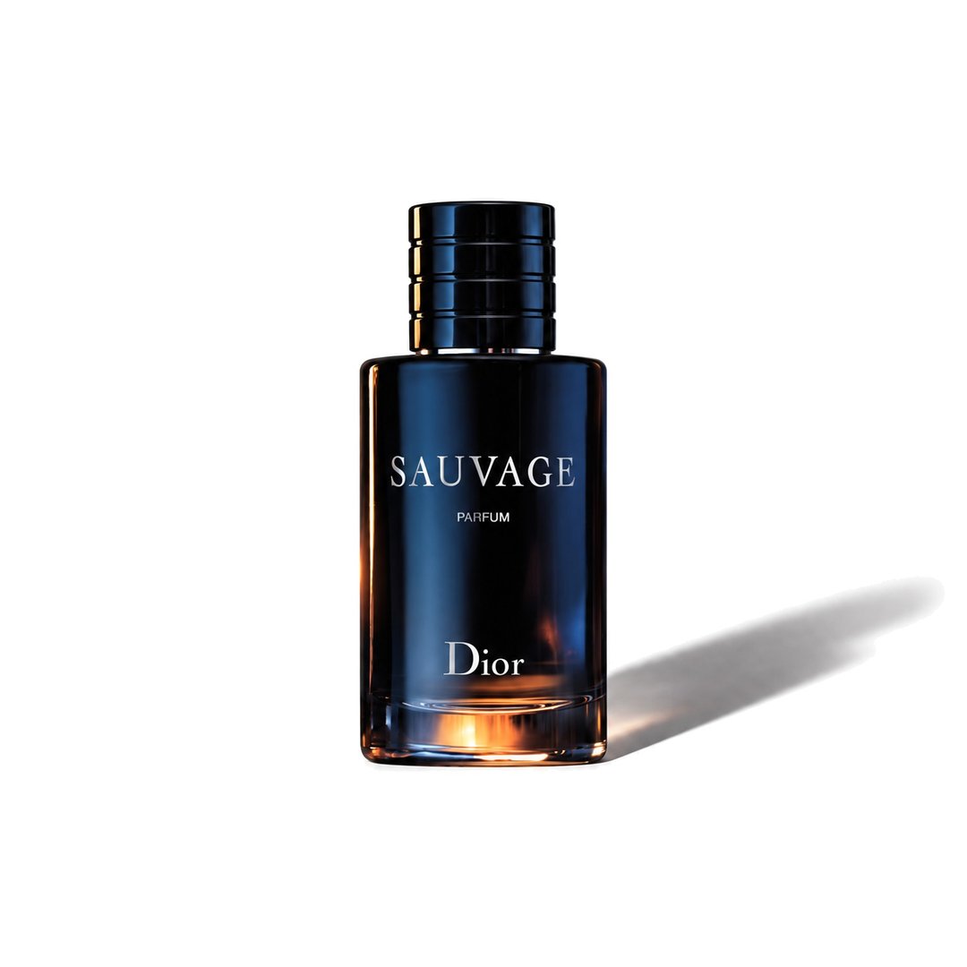 Sauvage Parfum fra Dior, flaske der kaster en blød skygge, foto 1 af 6