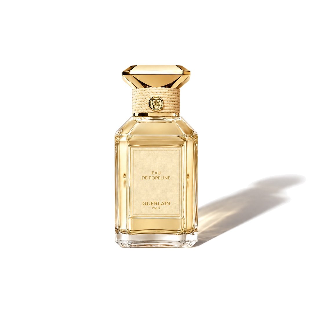 Eau de Popeline by Guerlain, bottle casting a soft shadow, photo 1 of 6
