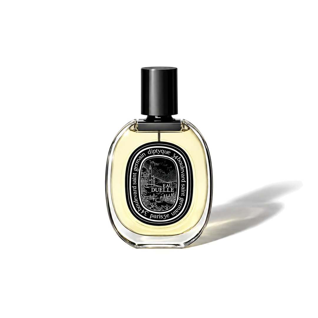 Eau Duelle by Diptyque, bottle casting a soft shadow, photo 1 of 6