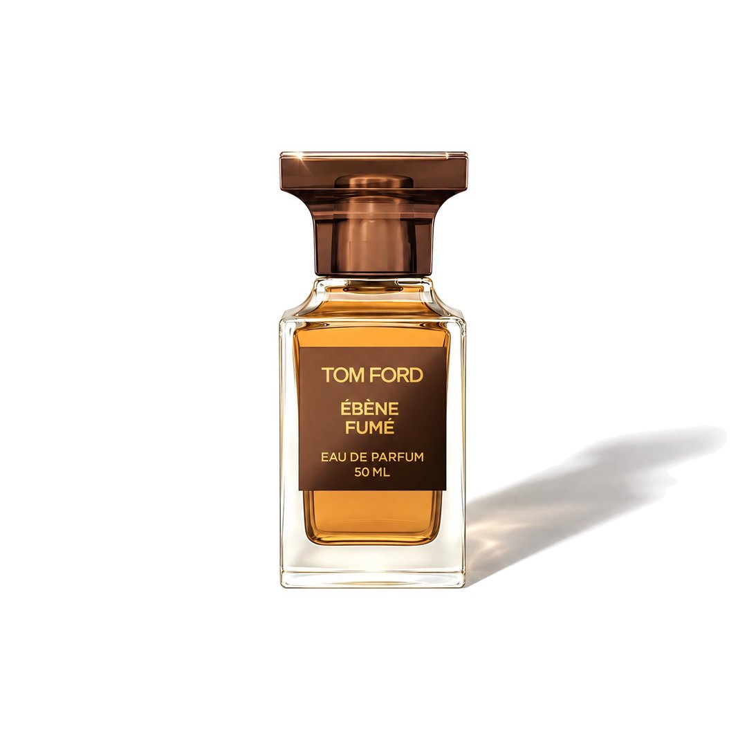 Ebene Fume by Tom Ford, bottle casting a soft shadow, photo 1 of 6