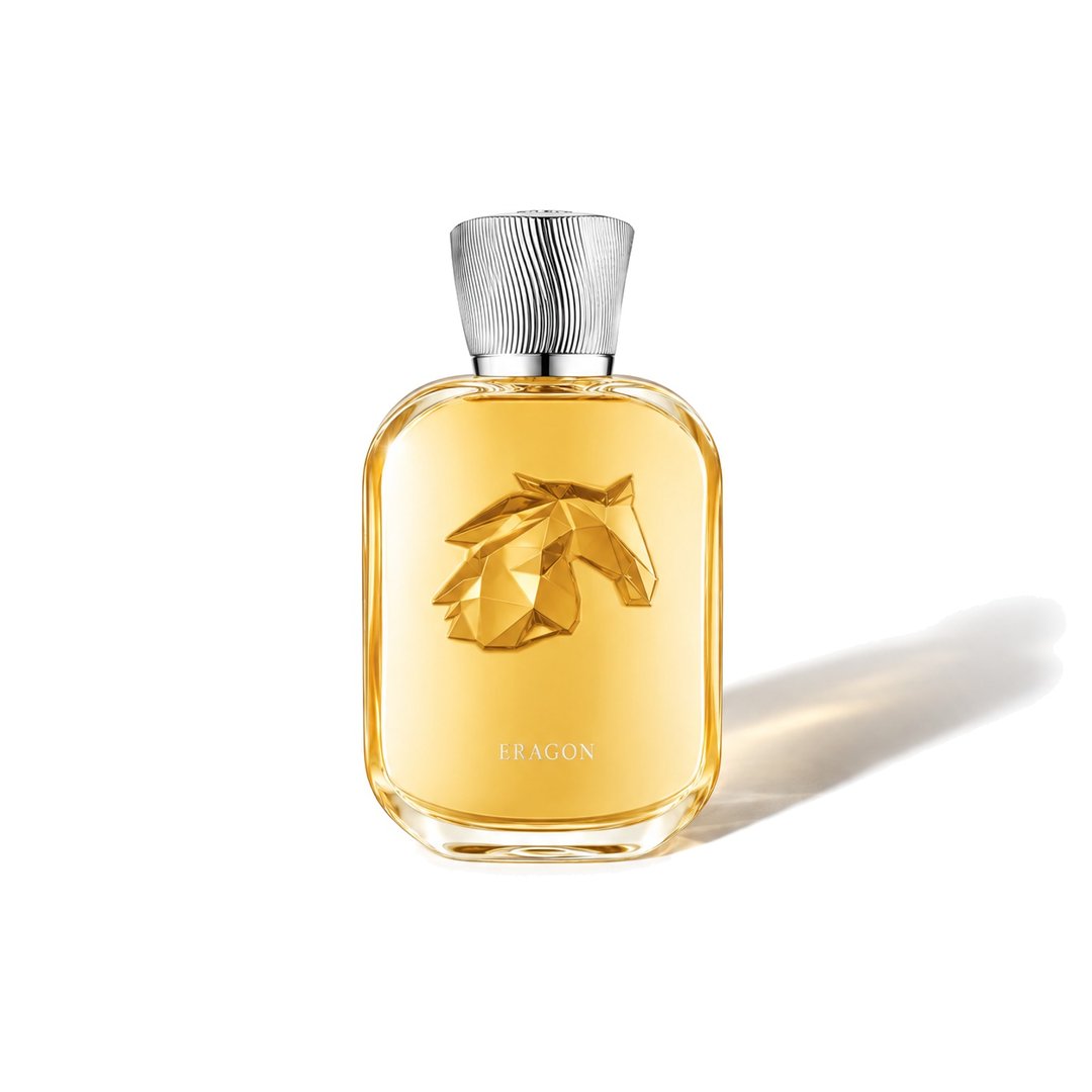 Eragon by Parfums de Marly, bottle casting a soft shadow, photo 1 of 6