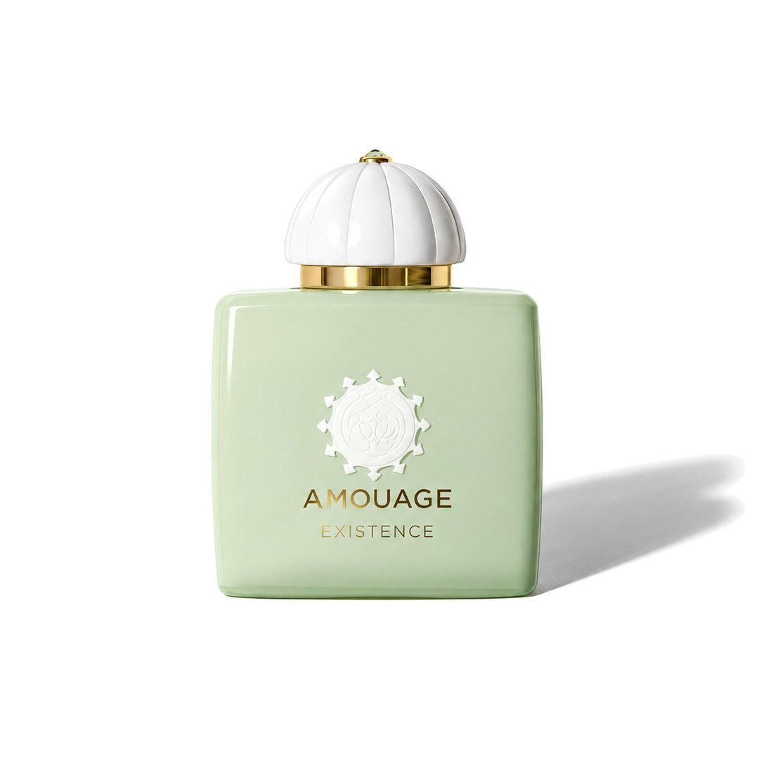 Existence by Amouage, bottle casting a soft shadow, photo 1 of 6