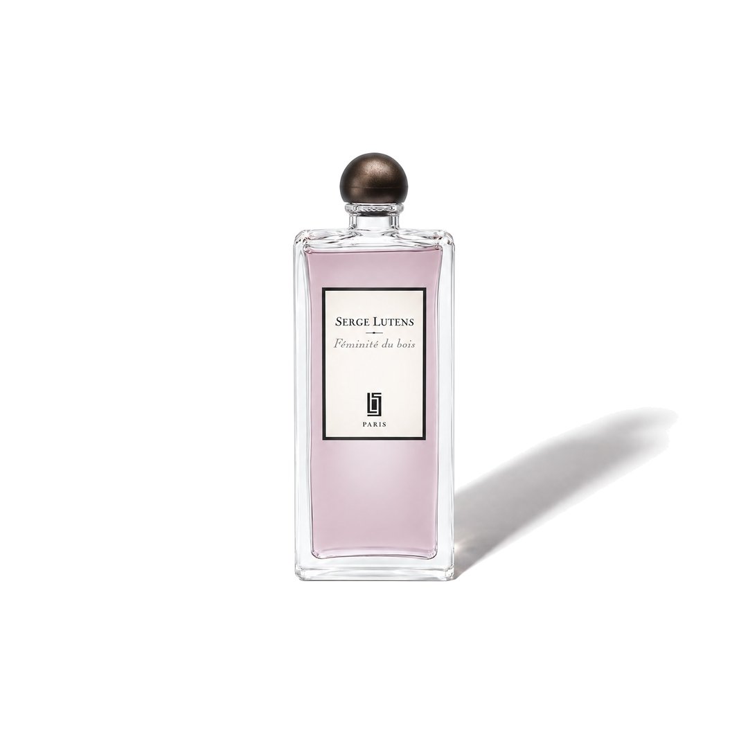 Féminité du Bois by Serge Lutens, bottle casting a soft shadow, photo 1 of 6