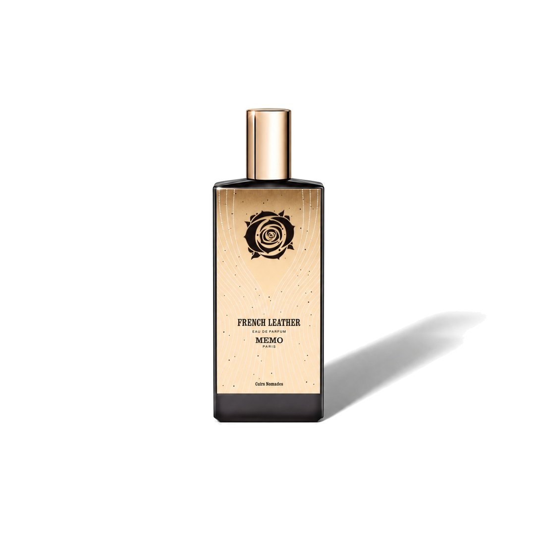 French Leather by Memo Paris, bottle casting a soft shadow, photo 1 of 6
