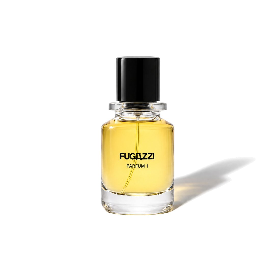 Parfum 1 by Fugazzi, bottle casting a soft shadow, photo 1 of 6
