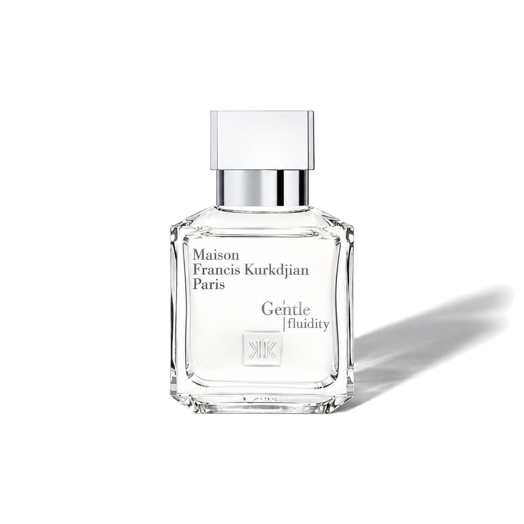 Gentle Fluidity Silver by Maison Francis Kurkdjian, bottle casting a soft shadow, photo 1 of 6