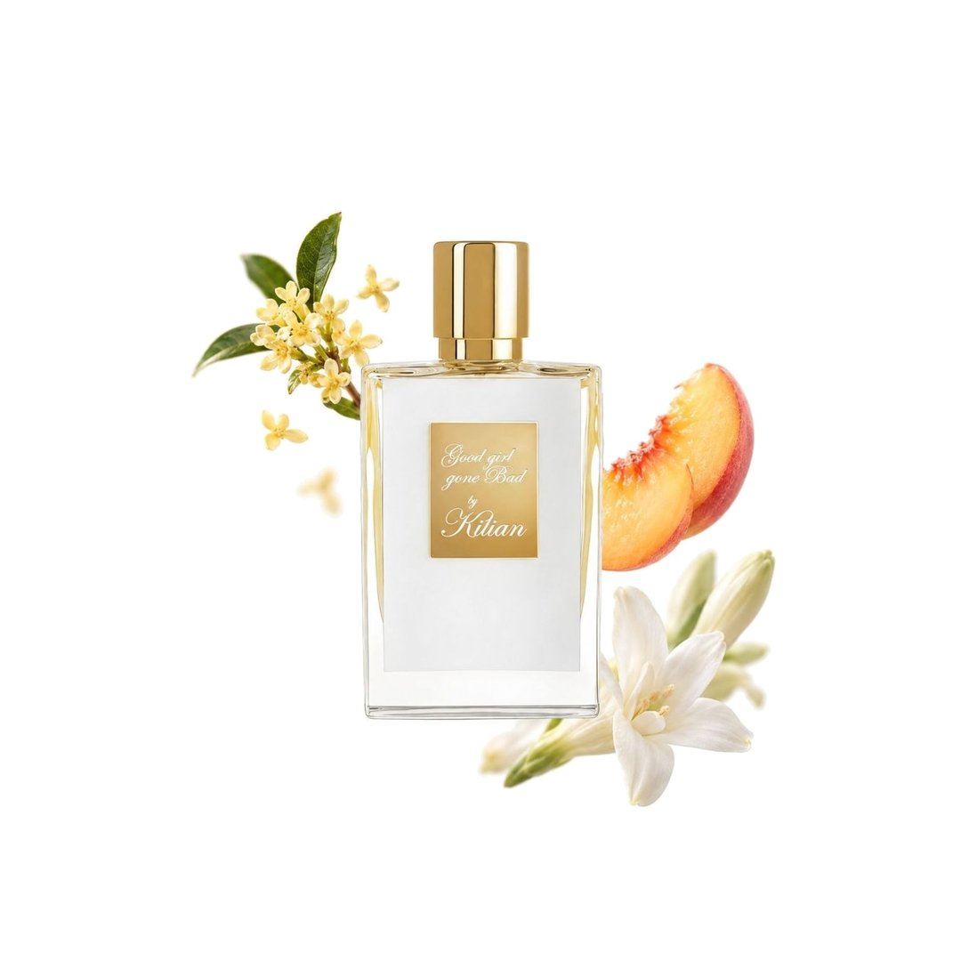 Good Girl Gone Bad de By Kilian. Notes clés: Osmanthus, Peach et Indian Tuberose, photo 2 sur 4