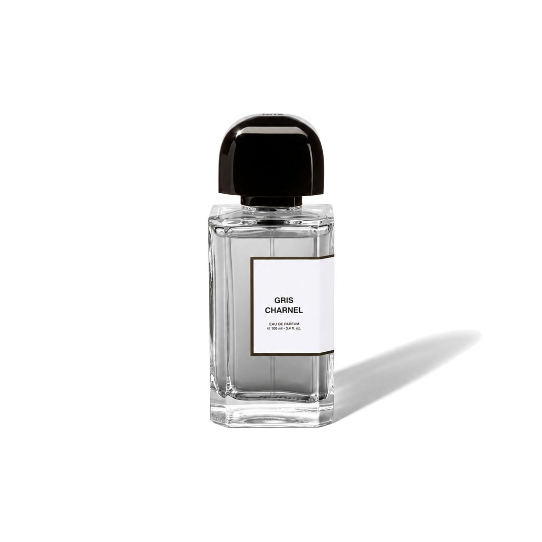 Gris Charnel by BDK Parfums, bottle casting a soft shadow, photo 1 of 6