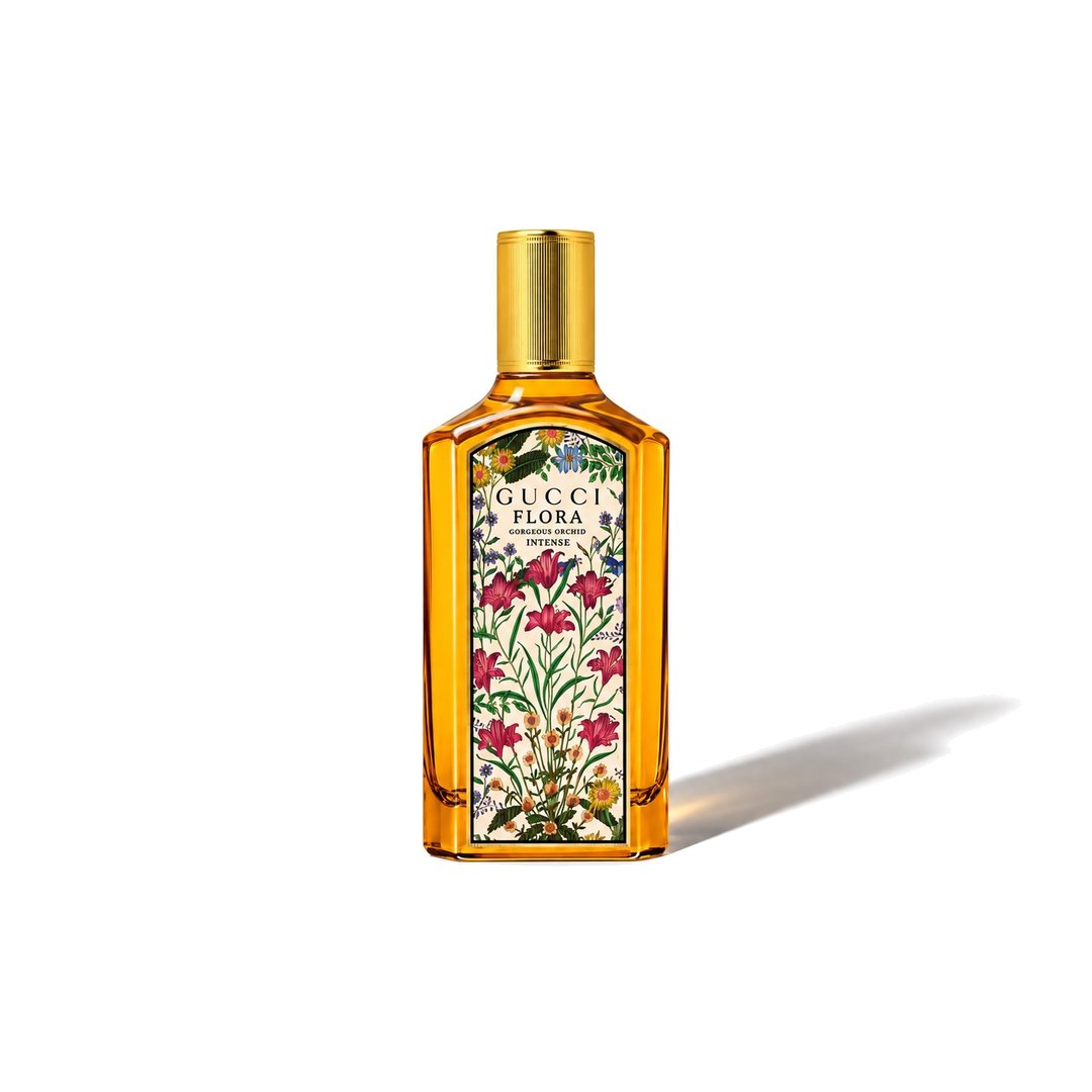 Flora Gorgeous Orchid Intense by Gucci perfume bottle