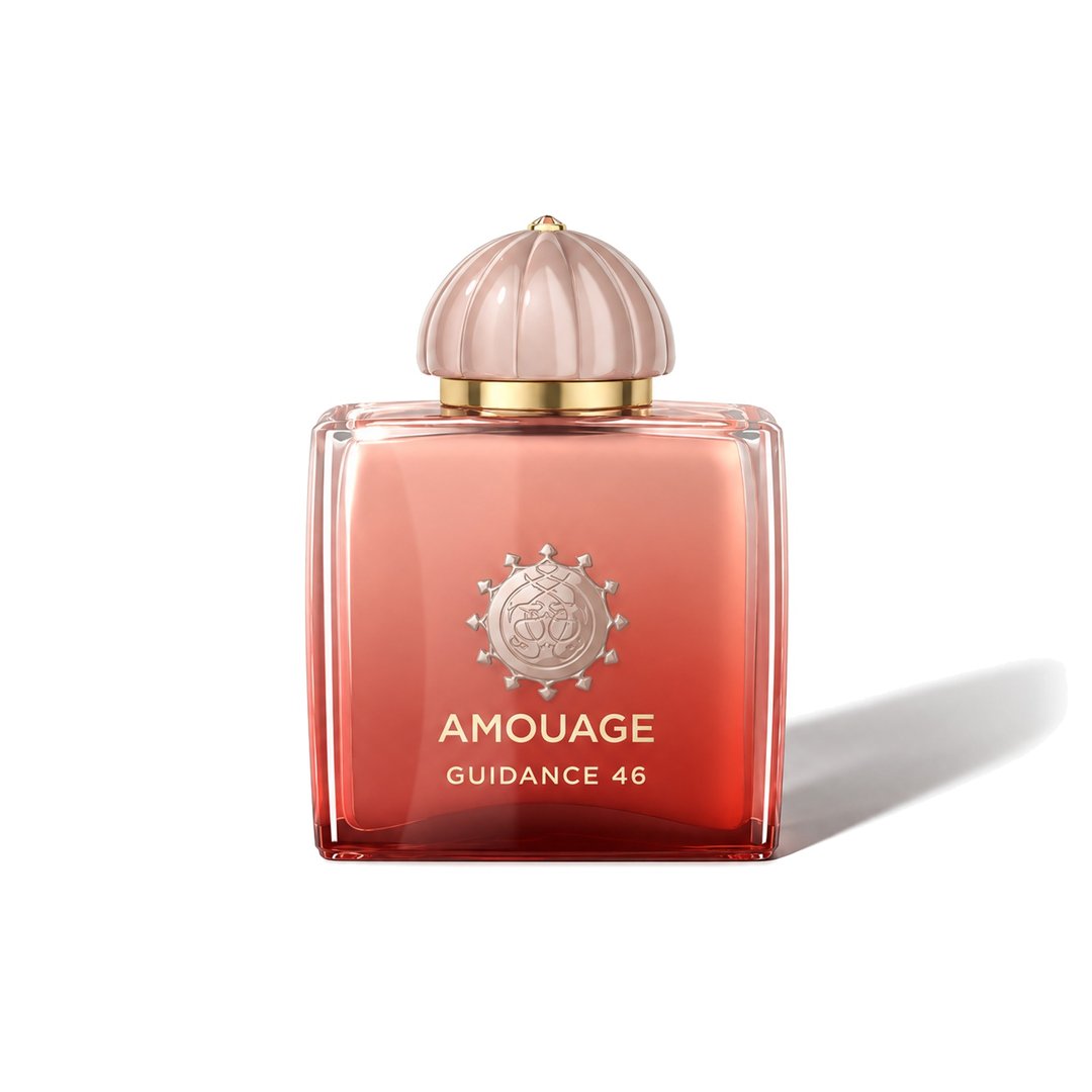 Guidance 46 by Amouage, bottle casting a soft shadow, photo 1 of 6