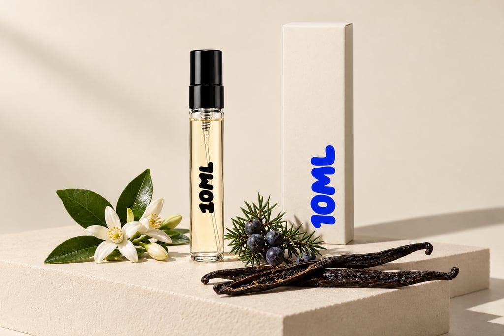 10ML-decant van By the Fireplace van Maison Margiela met oranjebloesem, jeneverbes en vanille, de belangrijkste geurnoten