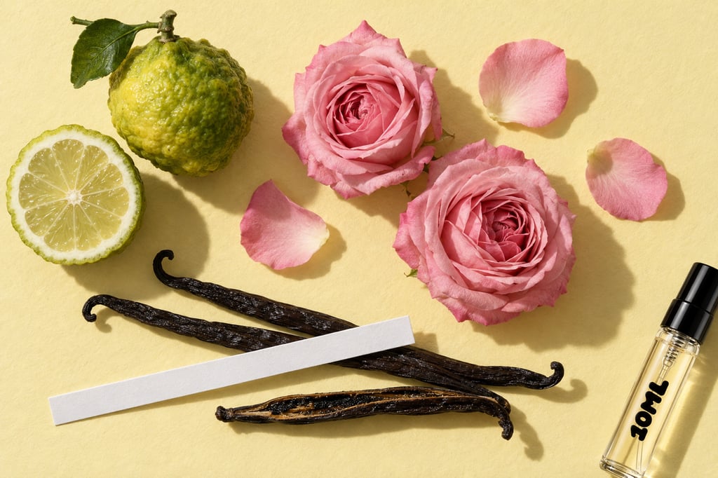 Bergamot, roos en vanille als grondstoffen: geurnoten van Delina Exclusif van Parfums de Marly