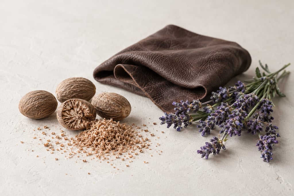 Nutmeg, leather and lavender as raw materials: notes of Fahrenheit by Dior