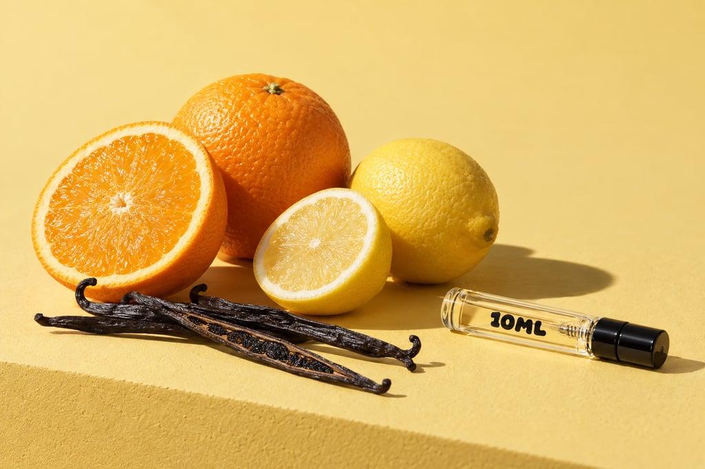 Orange, Zitrone und Vanille als Rohstoffe: Duftnoten aus Erba Pura von Xerjoff