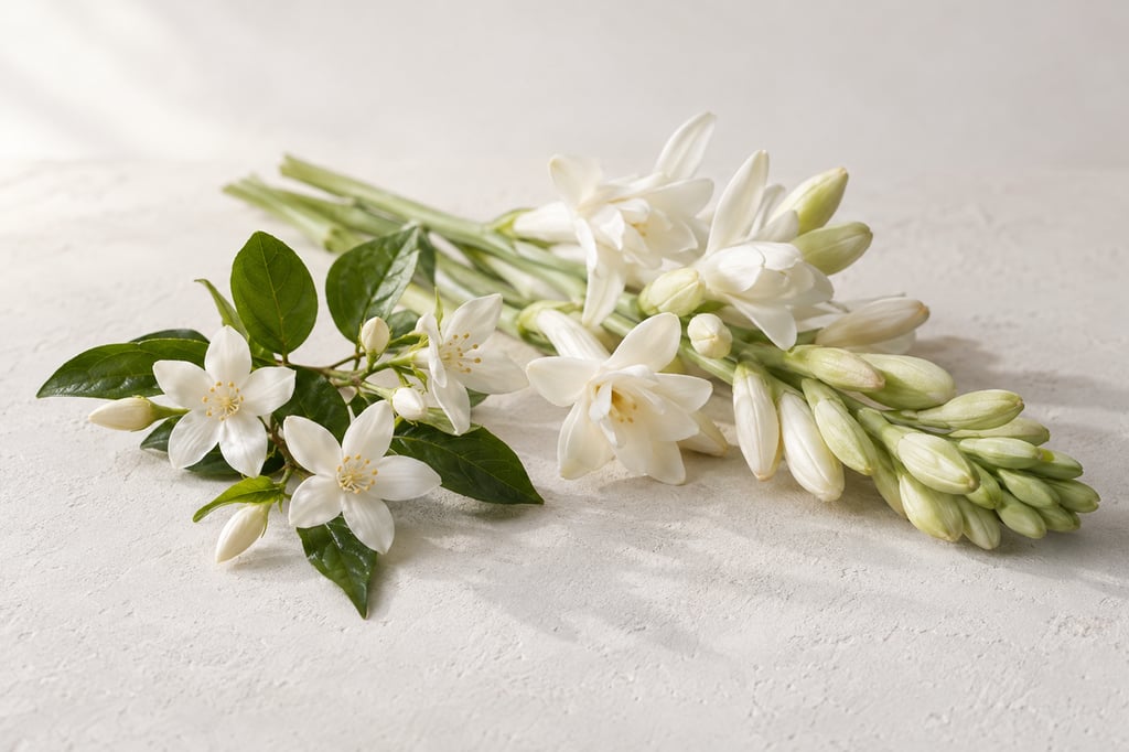 Jasmine and tuberose as raw materials: notes of Gucci Bloom by Gucci
