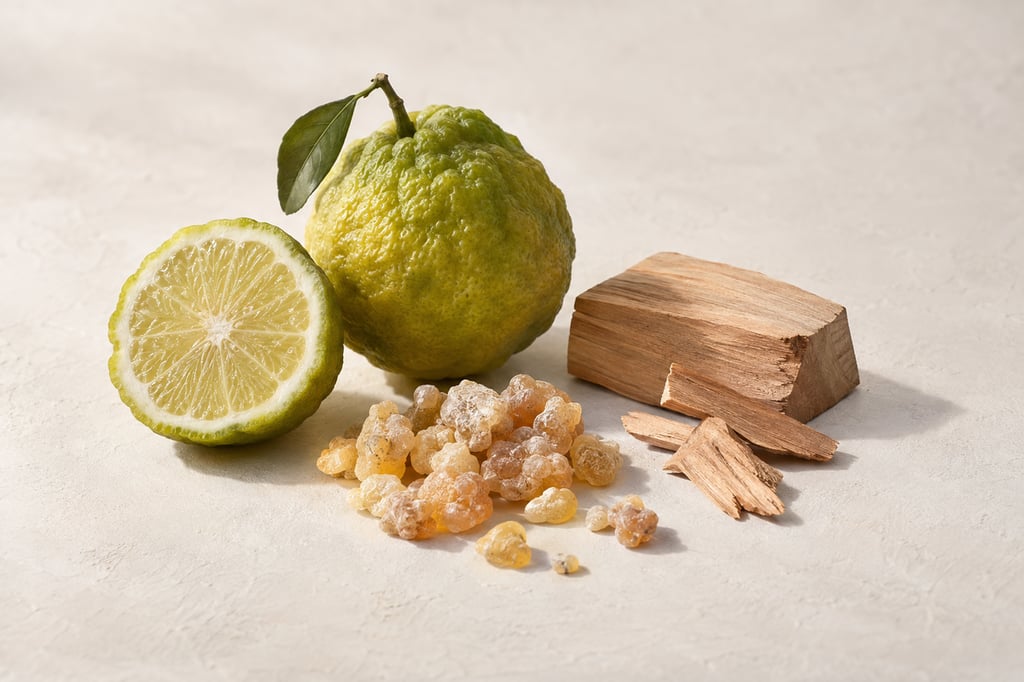 Bergamot, frankincense and sandalwood as raw materials: notes of Gypsy Water by Byredo