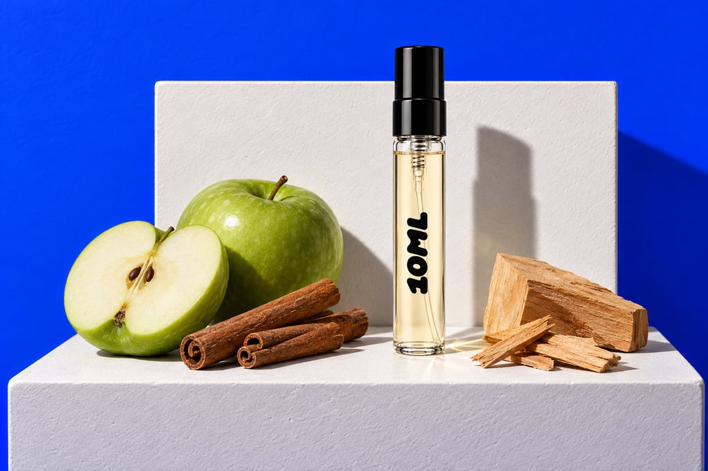 Eine 10ML-Abfüllung von Boss Bottled (Hugo Boss) mit den Hauptnoten: Zimt, Apfel und Sandelholz