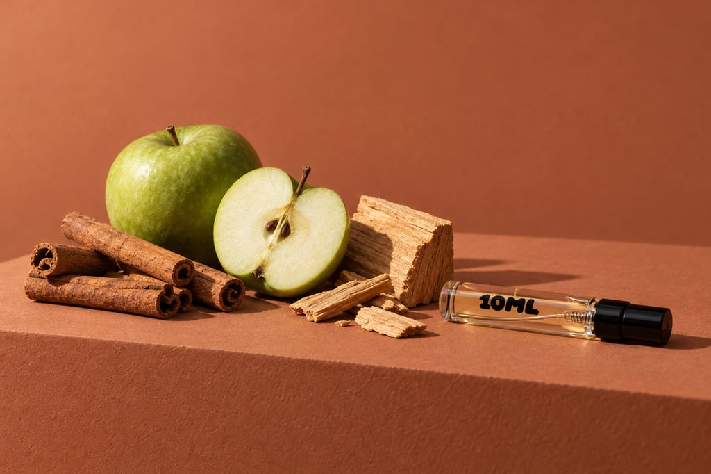 Zimt, Apfel und Sandelholz als Rohstoffe: Duftnoten aus Boss Bottled von Hugo Boss