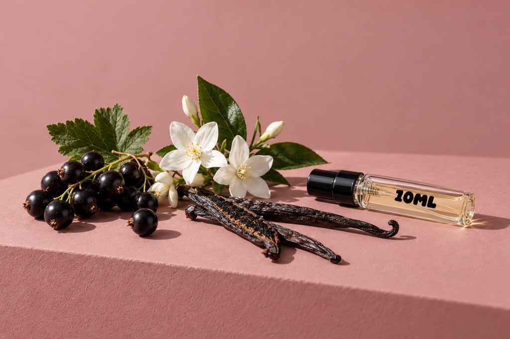 Blackcurrant, jasmine and vanilla as raw materials: notes of La Vie Est Belle by Lancôme