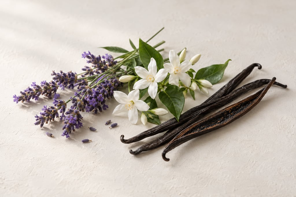 Lavender, jasmine and vanilla as raw materials: notes of Layton by Parfums de Marly