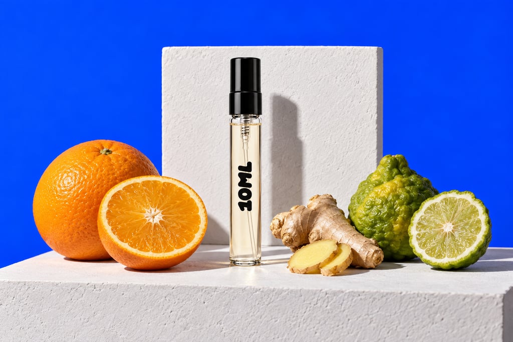10ML-decant van Afternoon Swim van Louis Vuitton met sinaasappel, gember en bergamot, de belangrijkste geurnoten