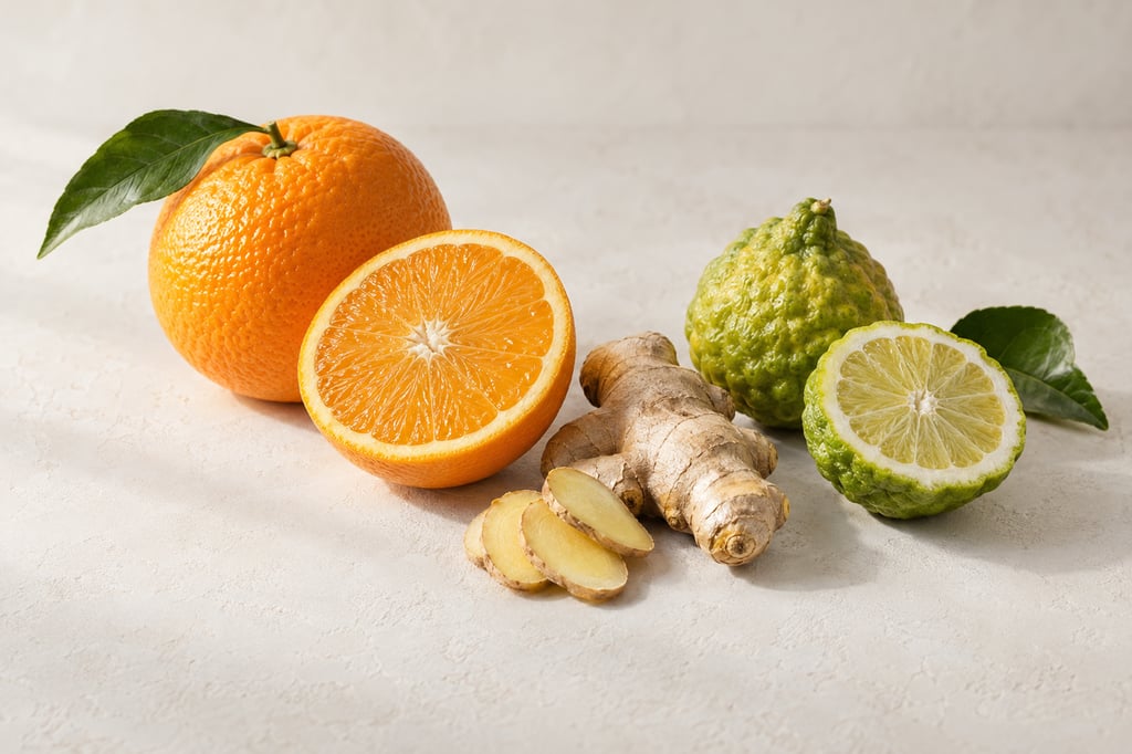 Orange, ginger and bergamot as raw materials: notes of Afternoon Swim by Louis Vuitton