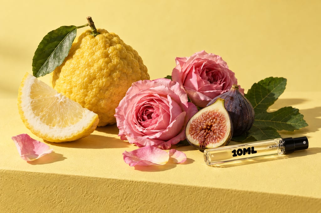 Citron, rose and fig as raw materials: notes of Pacific Chill by Louis Vuitton